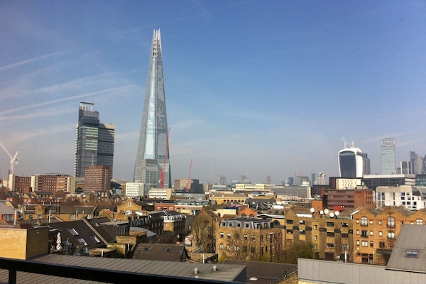 Vue depuis lâhĂ©bergement