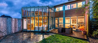  Architect designed Eco House in small village on the Wye Valley Walk.