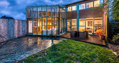 Architect designed Eco House in small village on the Wye Valley Walk.