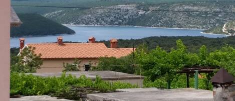 Uitzicht vanuit accommodatie