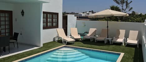 Beheizter Pool