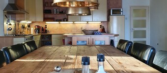 Unique farmhouse right on the water in a beautiful location