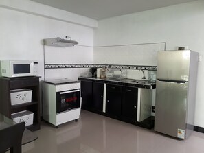 Fridge, microwave, oven, coffee/tea maker - double room standard (lima)