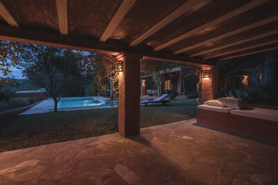 Cana Lúa. Charming Villa With Fantastic Sea View And Sunset