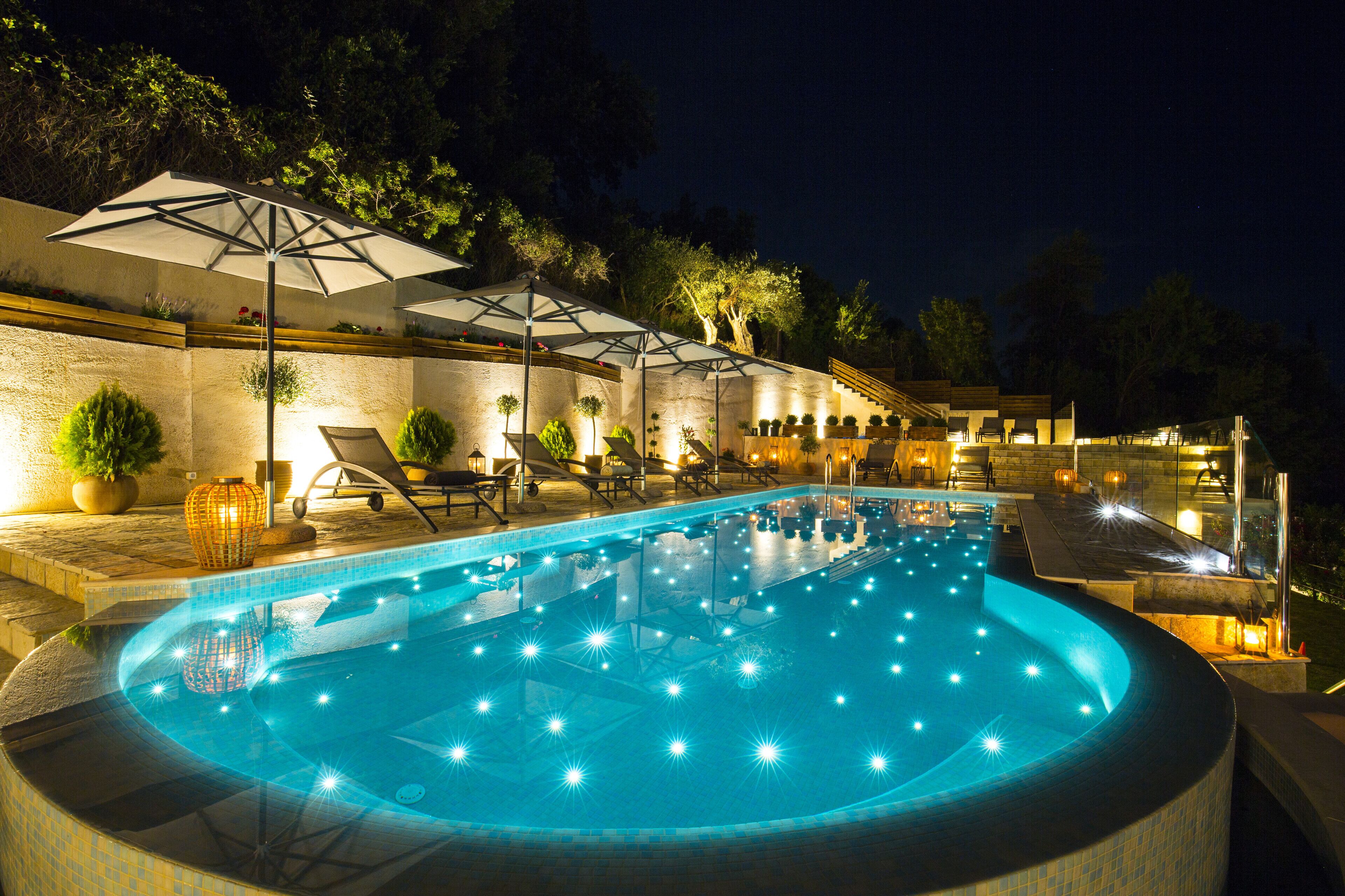 "LA VISTA E BELLA" SEAFRONT PRIVATE RESORT NEAR ACHILLEION PALACE ESTATE