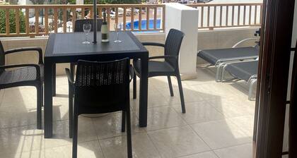 2 Bedroom Sea view apartment with pool, Los Geranios, San Eugenio, Tenerife