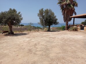 Property grounds - House with independent apartment with a splendid view of the sea - Seccagrande Ribera (Ribera)