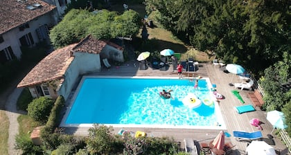 Beautiful 12th Century Post House with Private Pool sleeps 27 in 13 bedrooms.
