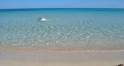 Localisation belle, l'emplacement de la maison Ă 4 mĂštres de la mer d'Ă©meraude. A proximitĂ© du village de pĂȘcheurs de Marzamemi.