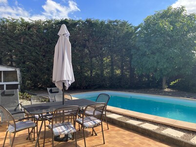 3 Bedroom Villa with private pool, pleasant garden and panoramic view