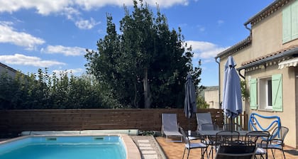 3 Bedroom Villa with private pool, pleasant garden and panoramic view
