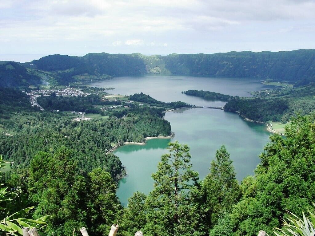 Sete Cidades Lake 1º of the  7 Wonders of Portugal