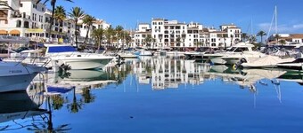 2 Bed, 2 Bath Apartment with a huge balcony several seating areas 