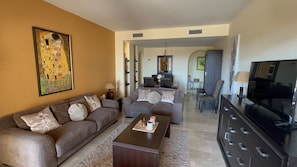 Smart TV, video games, DVD player, books