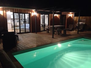 Una piscina climatizada