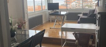 T2 47m2 Magnificent sea view Everything on foot: beach, shops, center, train station