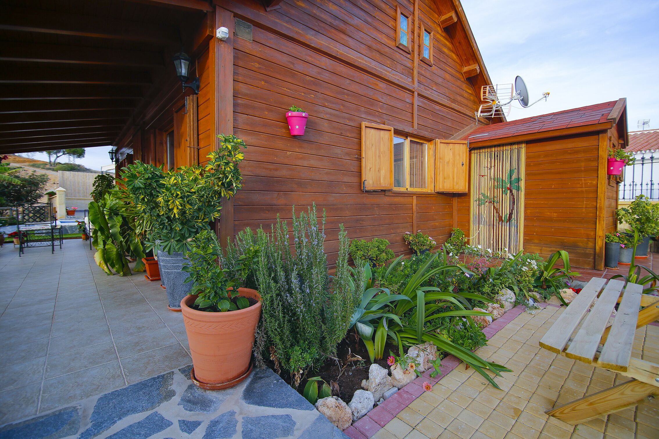 Enceinte de l’hébergement