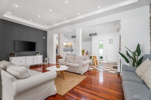 Smart TV, video game console, ping pong