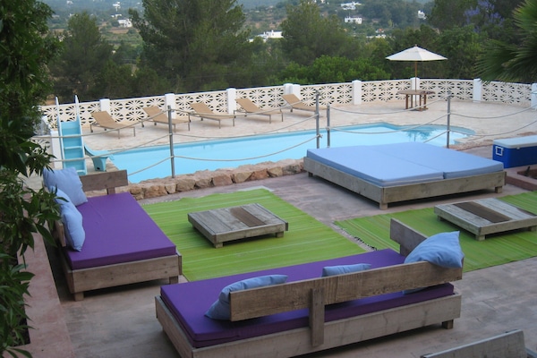 BBQ chillout area with great views
