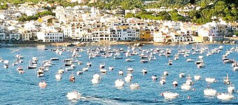Typical Spanish Masia (country house) of natural stone with private garden and pool