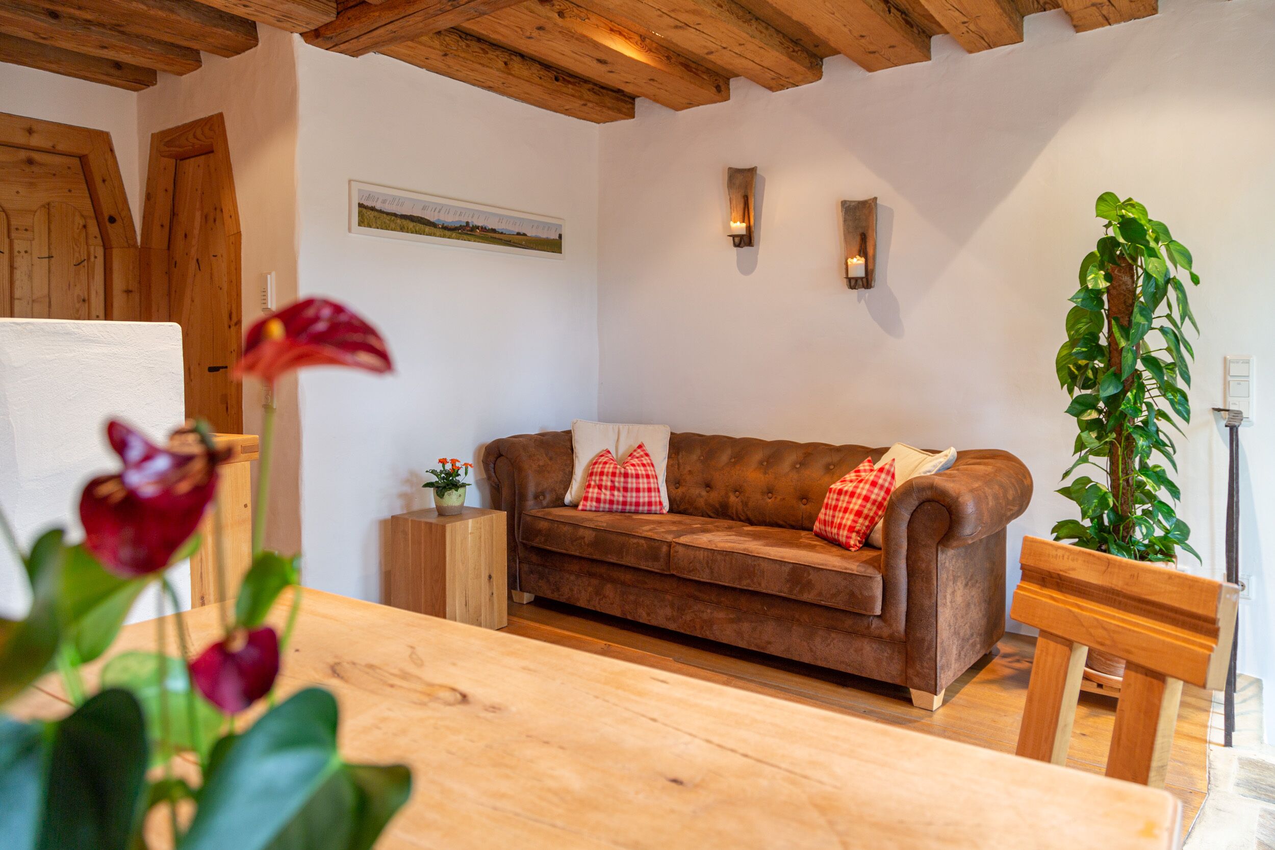 Exceptional apartment between Munich and Salzburg, with garden, quiet location