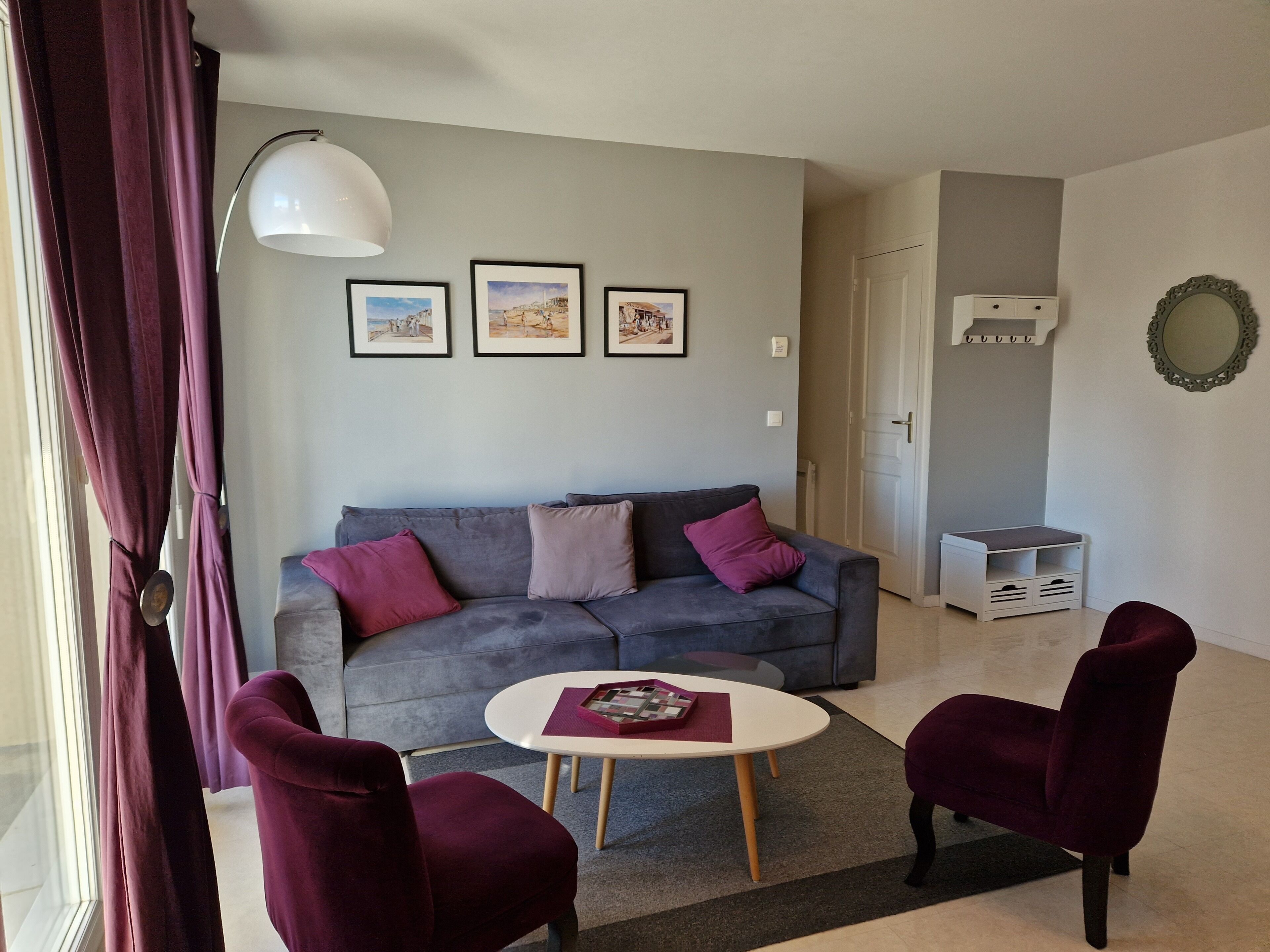 Charming apartment in small residence seaside in Luc sur mer