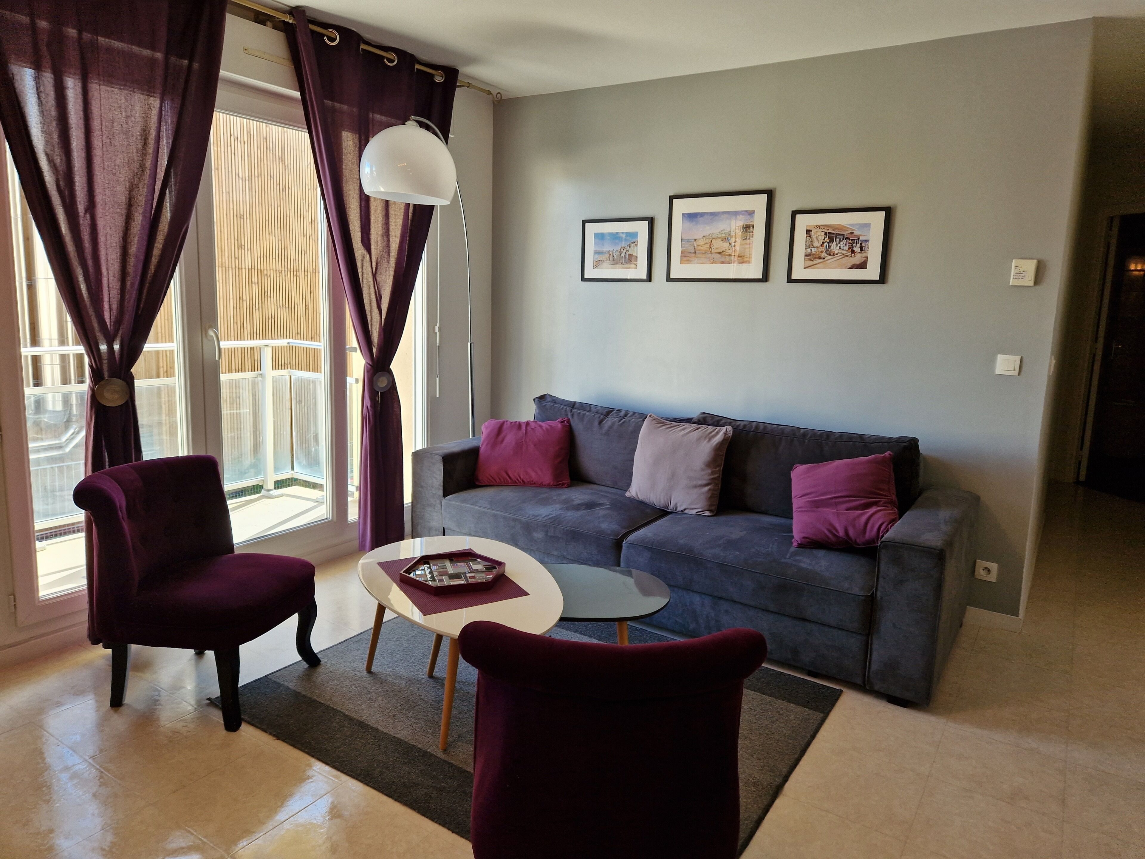 Charming apartment in small residence seaside in Luc sur mer