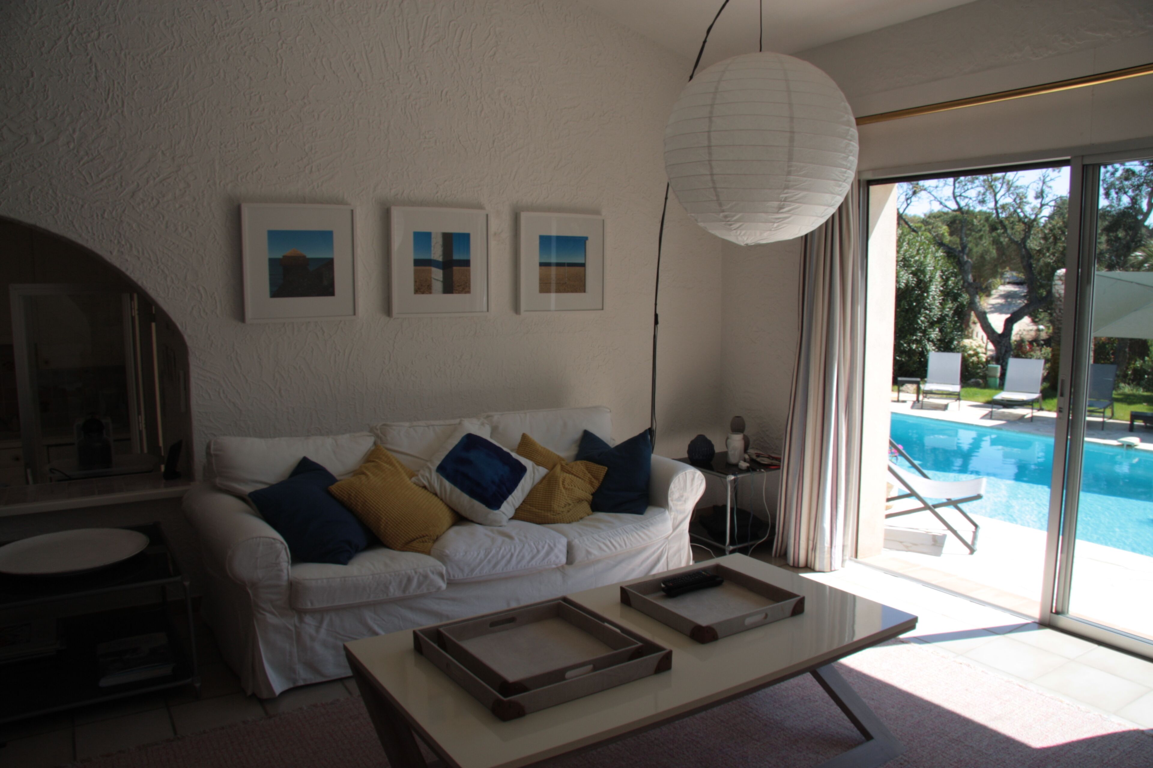 Nice modern villa with private pool and garden, near beaches, gulf of St Tropez