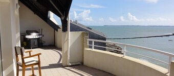 Appartement duplex les pieds dans l'eau Ploemeur - 6 personnes