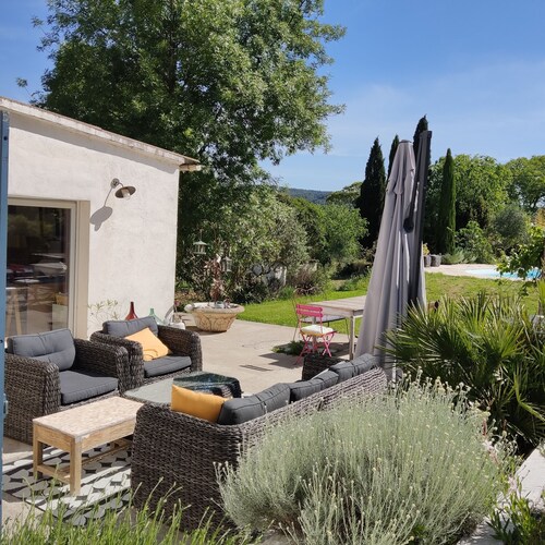 Villa dans la nature et à proximité du centre ville d'Aix-en-Provence
