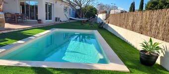 Villa pour 6 personnes avec piscine, terrasse, jardin (4* par Gites de France)