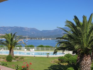 Outdoor pool - WATERFRONT HOME WITH SWIMMING POOL, TENNIS COURT AND BEACH AT THE END OF THE GARDEN (Porto-Vecchio)