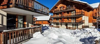 HOLZ CHALETS WOHNUNG BEDEUTET LES ORRES 1800