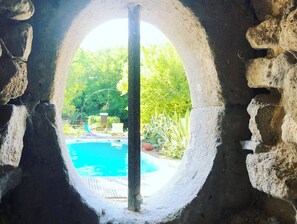Pool - medieval cottage "Pastourelle" Mas in the XVIII (Bollène)