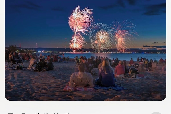 Frankfurt and Traverse City have the best Fireworks see the Cherry Festival too!
