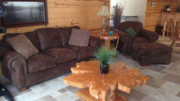 TV, DVD player, stereo