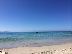 Beach nearby, sun-loungers