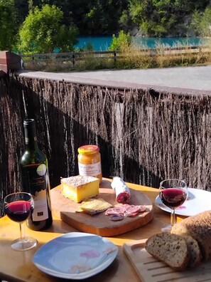 Udendørs spisemuligheder