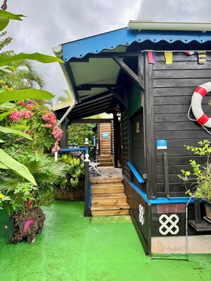 Overnattingsstedets uteområder