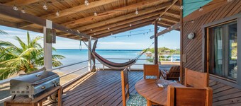 2BR Beach House Dolphin Views DAILY From LARGE DECK A/C Utilities INCL.