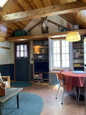 Interior - Cozy one bedroom Hideaway Resort cabin #6 (Chippewa Falls)