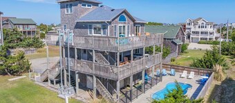 Oceanview Dog Friendly Home w/ Private Pool, Hot Tub, and Beach Nearby