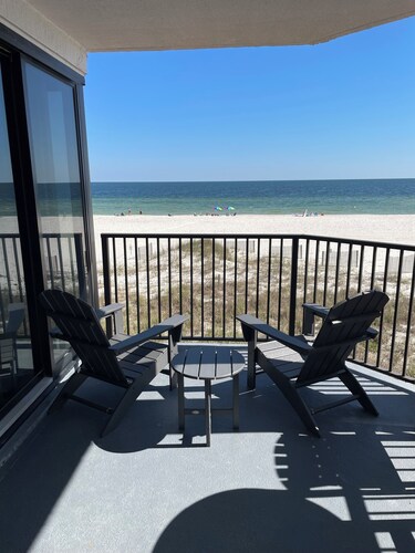 BEACHFRONT CONDO!! You're only seconds from the front door to the sand!