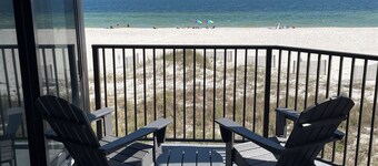 BEACHFRONT CONDO!! You're only seconds from the front door to the sand!