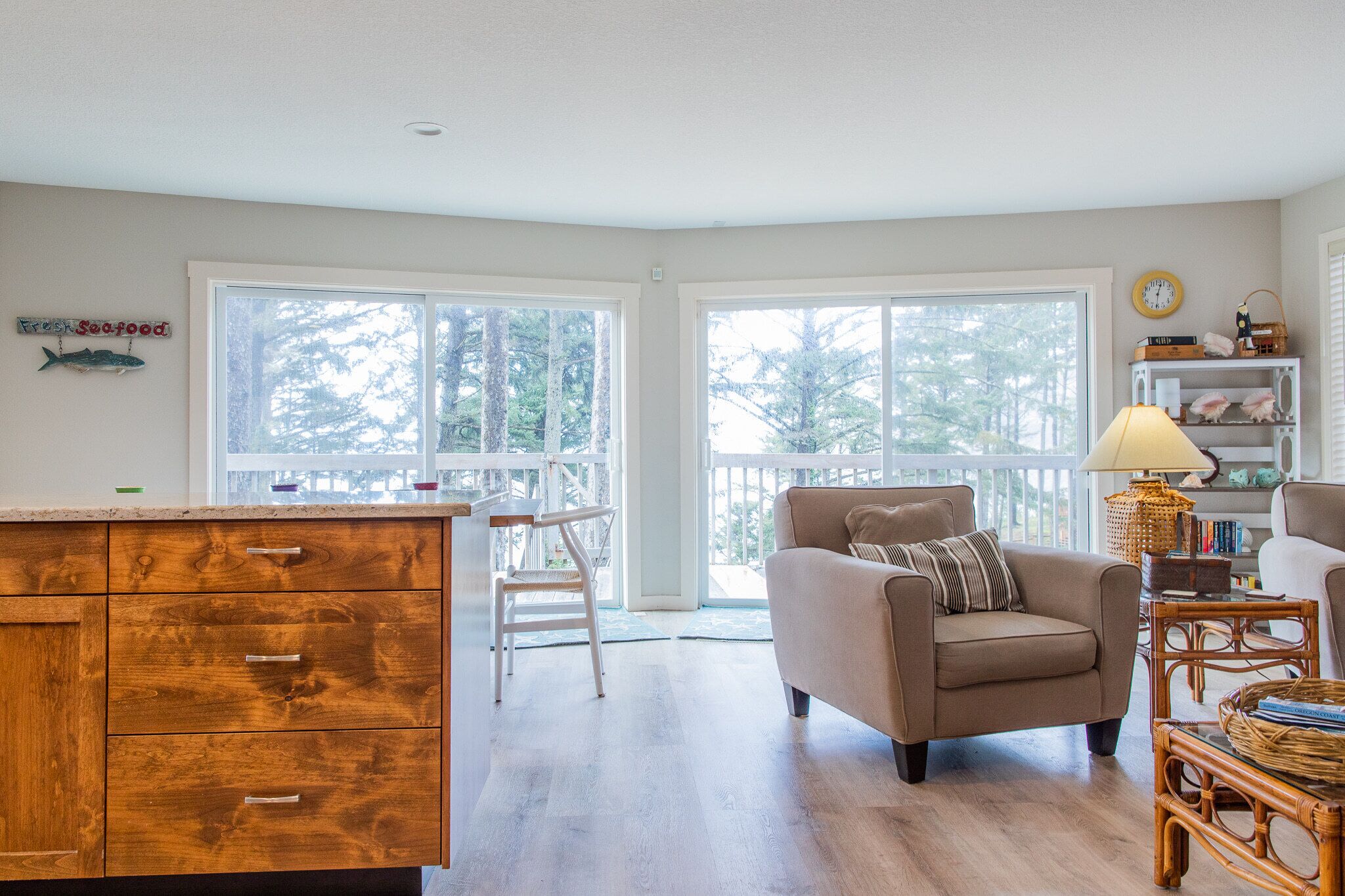 Ocean Front Beach House with private path to the beach and an amazing view