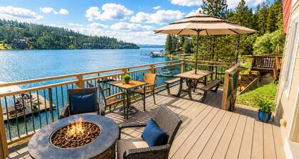 Lakefront, Private Dock, Best Views from the Best Bay on the Lake, Close to Town