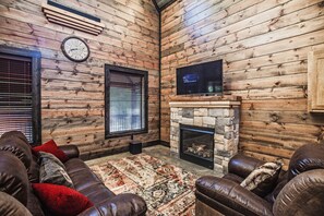 TV connectée, cheminée, baby-foot