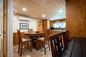Dining - Hot Tub, Fire Pit, Pets Welcome - Firefly Haven Creekside Cabin Near Bryson City (Almond)