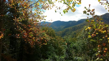 Balsam Mt. View from Covered Porch