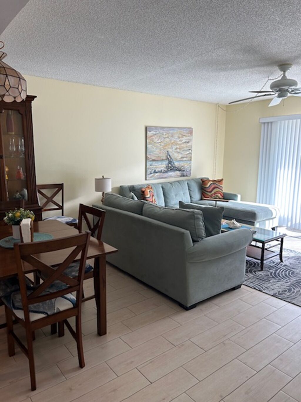 Televisión y reproductor de DVD 